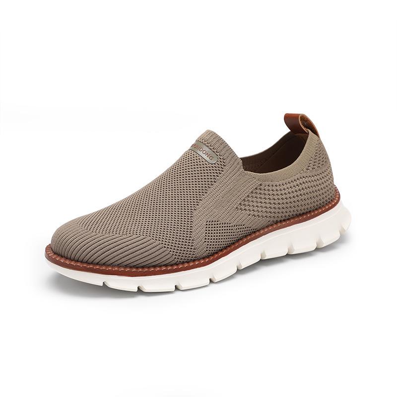 Men's Shoes Summer Breathable Sports Shoes Fly-woven Casual Shoes Men's Shoes Men's Versatile Fashion Casual Shoes