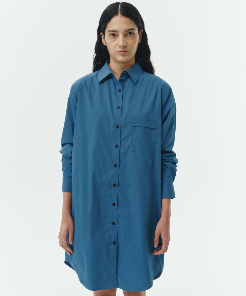 Noplick Collared Shirt Dress