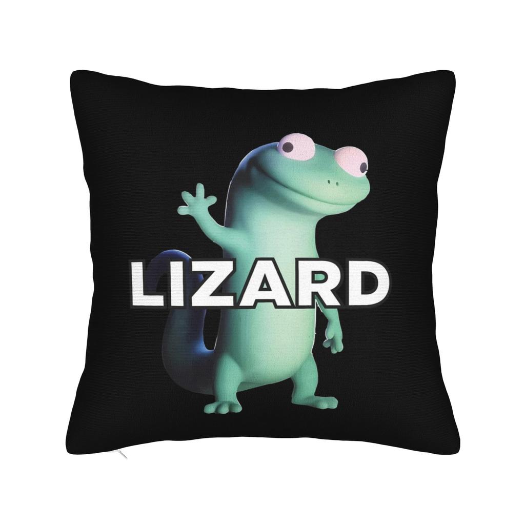 Tom Lizard Hoppers Cartoon Square Pillowcases Polyester Sofa Cushion Case Cute Decor Throw Pillow Case