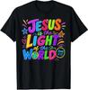 Jezus is Het Licht van de Wereld Johannes 8:12 VBS Verlichting T-shirt