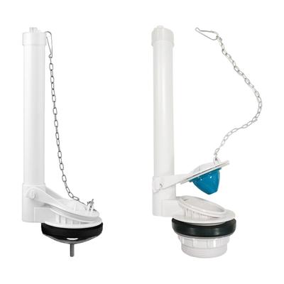 Toilet Flush Valve Repair Kit Easy Install with Flapper and Chain High Performance Toilet Cistern Wire Control Split Drain Valve
