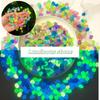 Glow In The Dark Rocks Outdoor Luminous Glowing Pebbles Stones Rocks for Indoor Outdoor Decorations Garden Lawn Yard