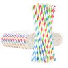 Organic Paper Straws PAPER STRAWS 6205mm Mix 500pcs