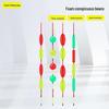 Silicone Olive-Shaped Fluorescent Fishing Float Tail Magnifier Bean
