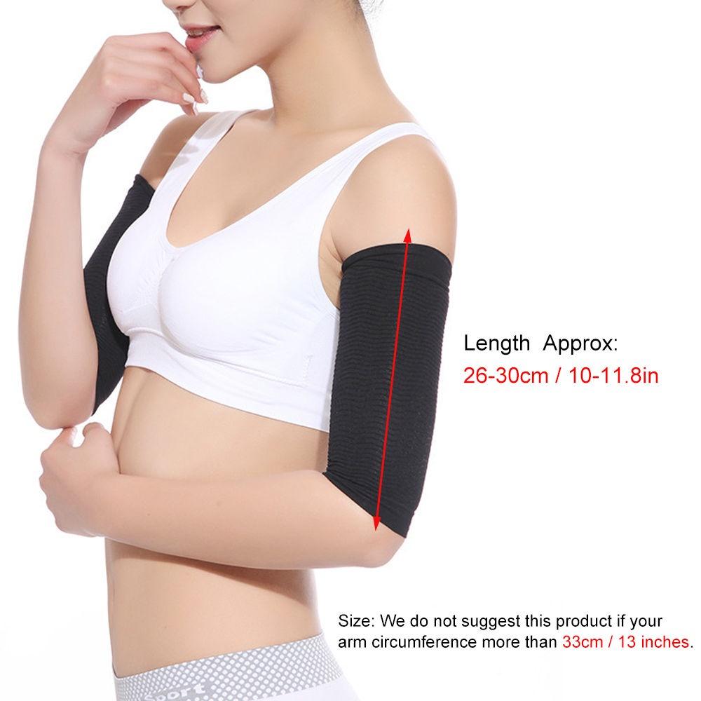 1 Paar Arm-Schlankheits-Shaper-Wickel, Arm-Kompressionsmanschette für Frauen, Gewichtsverlust, Oberarm-Shaper, hilft dabei, die Oberarm-Ärmel zu formen