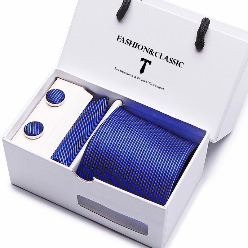 Men's 5-Piece Tie Gift Box: Formal & Wedding Attire