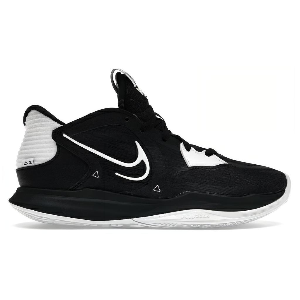 Nike Kyrie Low 5 Round Toe Comfortable Shock Absorption Durable Low Top Basketball Shoes Men Sneaker Black DX6565-002