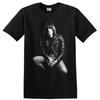 Joey Ramone Punk Rock Portrait T Shirt Vintage Music Singer Graphic Tee Print
