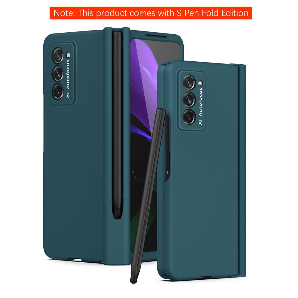 Anti -Fall Full Body Portable S Pen Slot Phone Case For Samsung Galaxy Z Fold 4 Fold4 Fold2 Fold3 Fold 2 3 Zfold2 Glass Film Capa