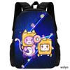Sac à dos LankyBox Sacs d'école pour Filles Garçons ,Sac à dos Enfant Dessin Animé pour l'École ,Sacs pour Enfants de Jeu Amine Légers,Meilleur Cadeau