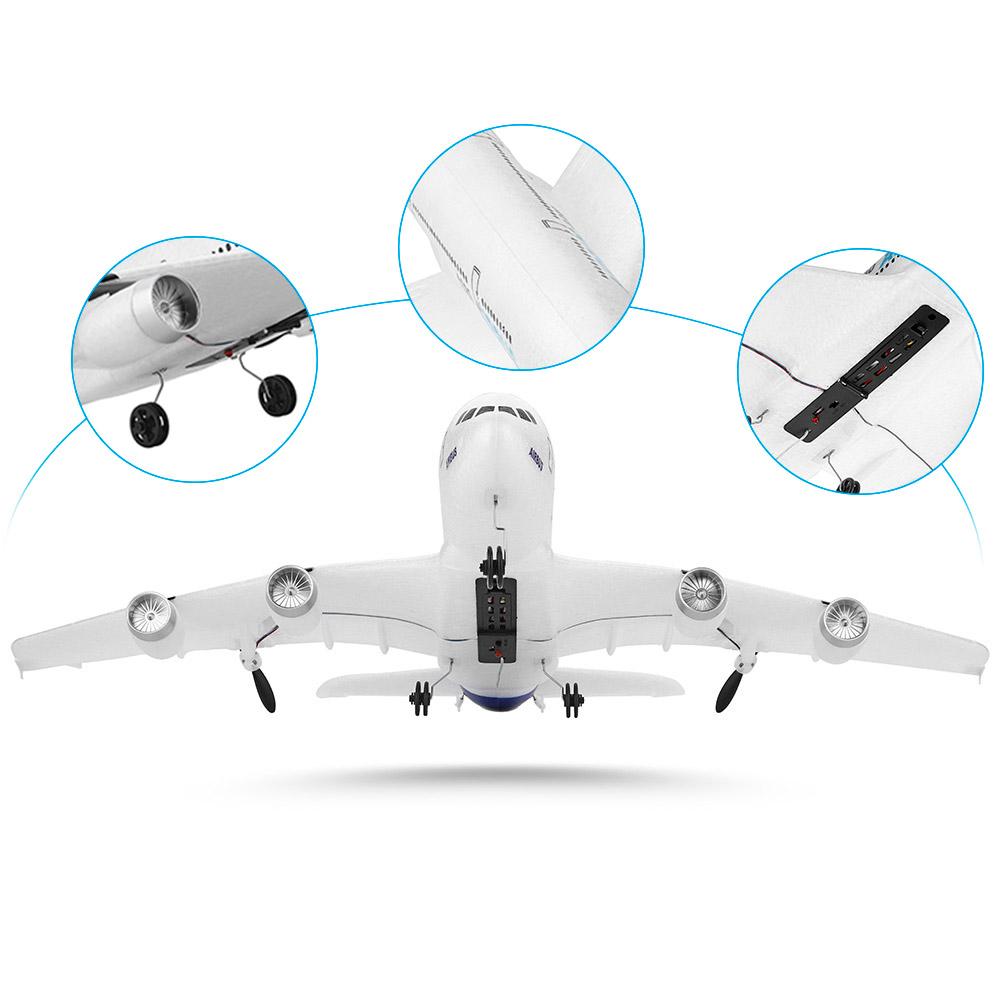 XK A120 Aircar 80 Model Plane 3CH EPP 2.4G Remote Control Airplane Fixed-wing RTF