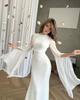 2025 Autumn Luxury Slimming Batwing Sleeve Evening Dress for Women