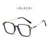 Anti-Blue-Light Light Glasses Square Shaped Metal Eye Wear For Women High Quality Premium Eye Glasses Blue Light Blocking Man Lady Computer Eyeglas