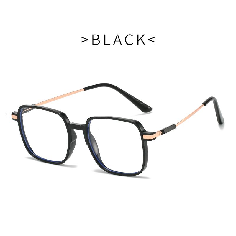 Anti-Blue-Light Light Glasses Square Shaped Metal Eye Wear For Women High Quality Premium Eye Glasses Blue Light Blocking Man Lady Computer Eyeglas