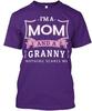 Im A Mom And Granny IM Nothing Scares Me Standard Unisex T-shirt