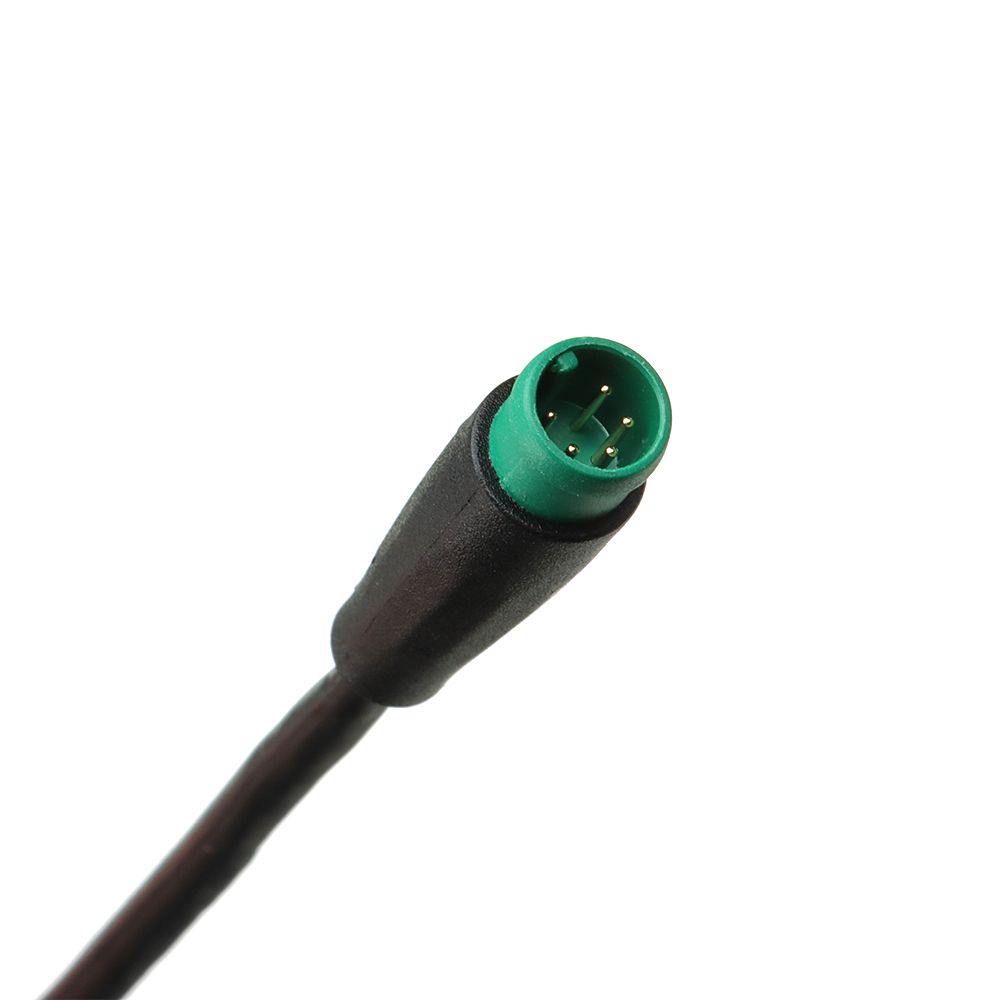 Ebike Aksesuarları İsteğe Bağlı Kablo 2/3/4/5/6Pin Kablo Ekran Pimi Su Geçirmez Konnektör Taban Konnektörü