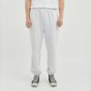 DEEP COLLECTIVE Unisex Basic Sweat Jogger Pants Melange White