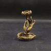 Hand Lotus Incense for Burner Buddhist Temple Quiet Heart Censer for Heart Purify Relaxing Meditation Relieve Fat