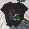 (Premium T-shirt)New Lgbt Dandelion Spread Kindness Every Day T Shirt Lgbt Dandelion Spread Kindness Every Day Print T-Shirt