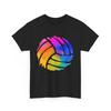 Volleyball Shirt, Volleyball Sportler Shirt, Volleyball Buntes T-Shirt