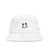BLACKBLOND BBD Smile Logo Denim Bucket Hat (White)