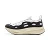 Li Ning Slip Resistant Abrasion Resistant Low Top Casual Shoes Unisex Black White AZGV075-6