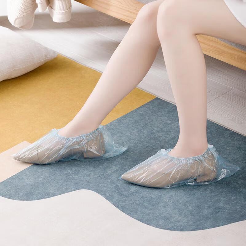 Chahua Thickened Disposable Shoe Covers (100-count)
