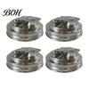 Outdoor Picnic Jar Lids Stainless Steel Mason Lids, Leak-Proof Wide Mouth Canning with Protein Shake Silicone Seal, Reusable Metal Drinking