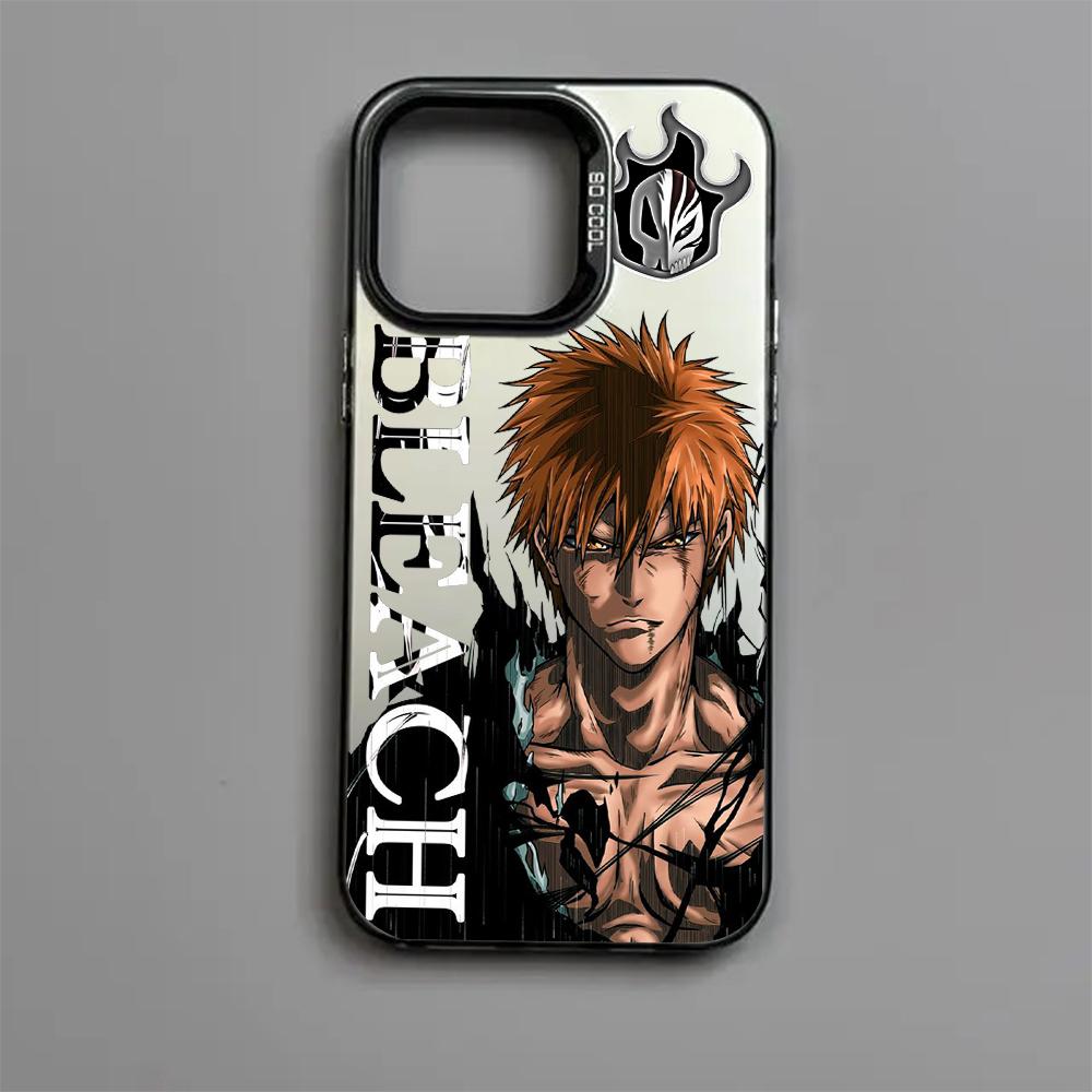 Custodia per Telefono Anime BLEACH Per iPhone 16e 16 15 14 13 12 11 mini Pro Max X XR XSMAX 8 7 Plus Anti Caduta Cover Posteriore Opaca