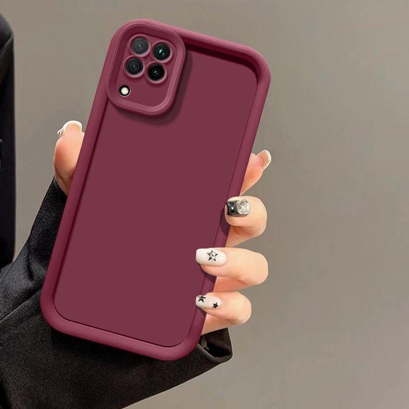 For Samsung Galaxy A12 Case Samsung A12 M12 F12 A22 4G M32 M22 A22 5G Cover Liquid Silicone Shockproof Back Cover Samsung A12