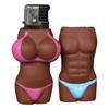 1Pc/2Pcs Igniter Case Creative Sexy Body Shape Silicone Ignition Machine Cover Durable Protection Case for Home