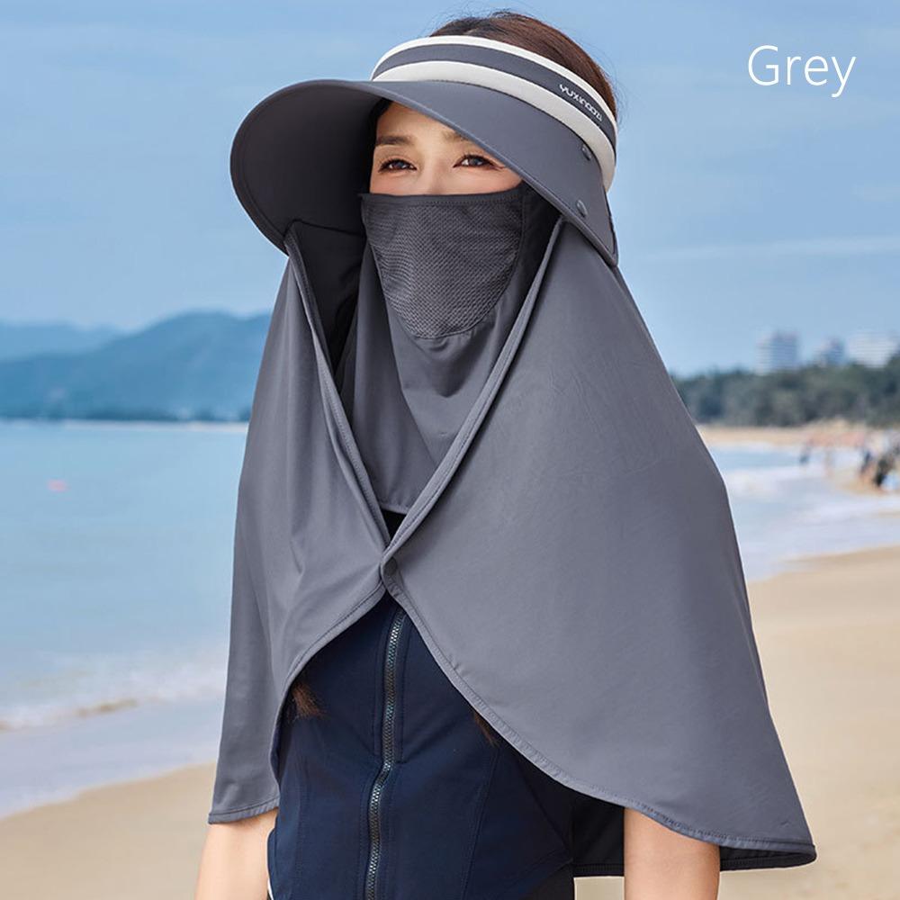 Large Shawl Fisherman Hat Neck Protection Sun Protection Cap New Beach Cap Women