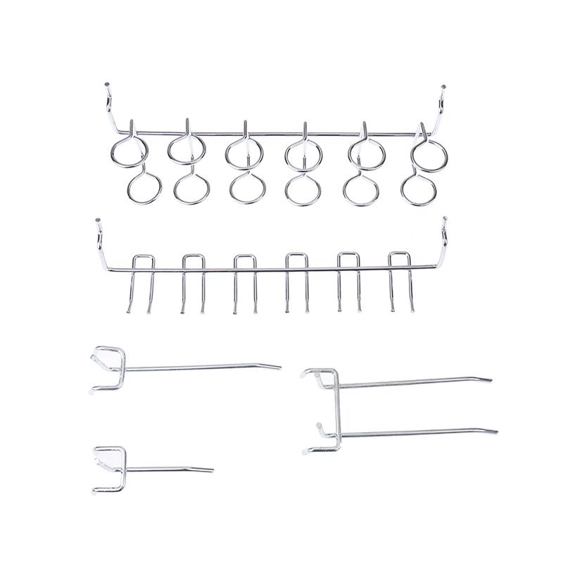 81Pcs Pegboard Haken Sortiment Mit Pegboard Bins Peg Schlösser Werkzeuge Organisatoren