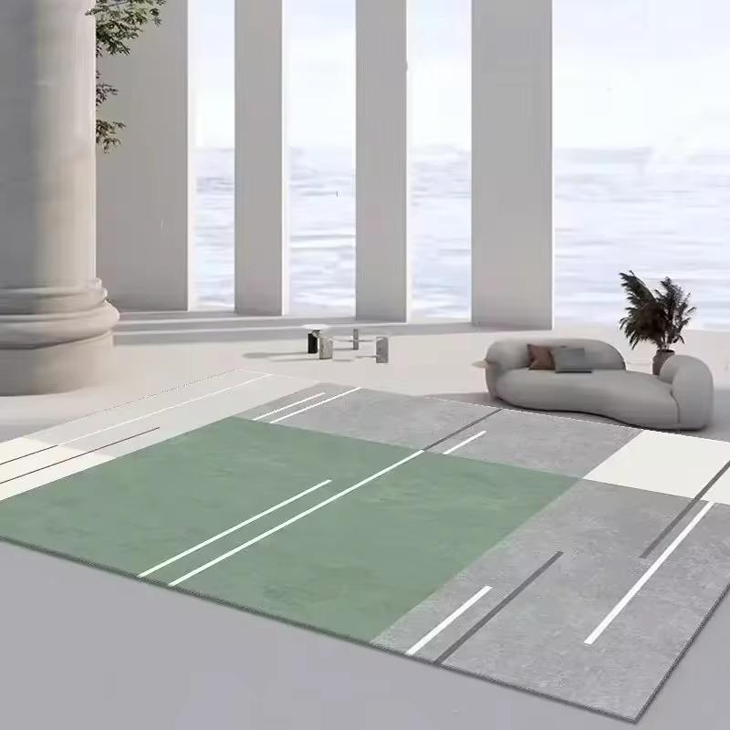 Eenvoudige Stijl Woonkamer Decor Tapijt Lobby Antislip Grote Maat Kleden Kinderslaapkamer Zachte Tapijten IG Entree Deurmat Wasbaar