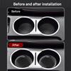 Interior Stickers 2Pcs Car Water Coaster Cup Mat Bottle Holder Anti-slip For Lexus RX330 350 400h IS250 300h Ct200h ES300h ES350 XN0