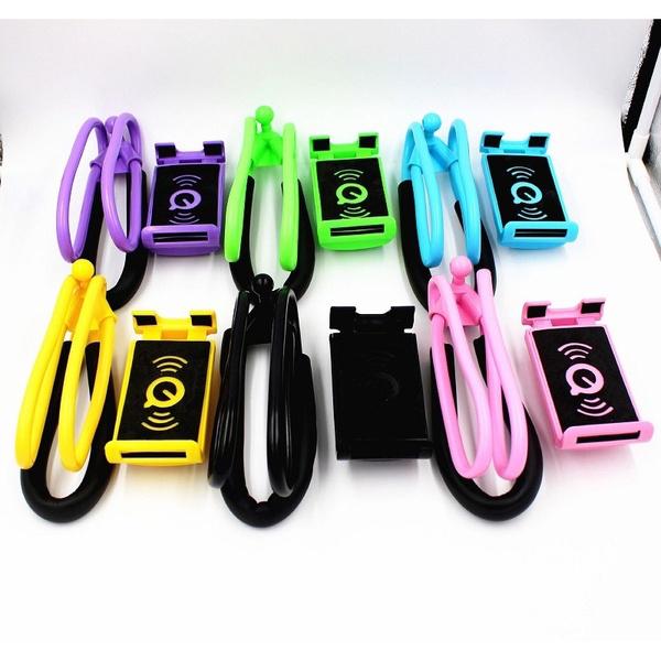 Mobile Phone Holder Flexible Hanging Neck Lazy Necklace Holder Bed 360 Degree Phone Holder