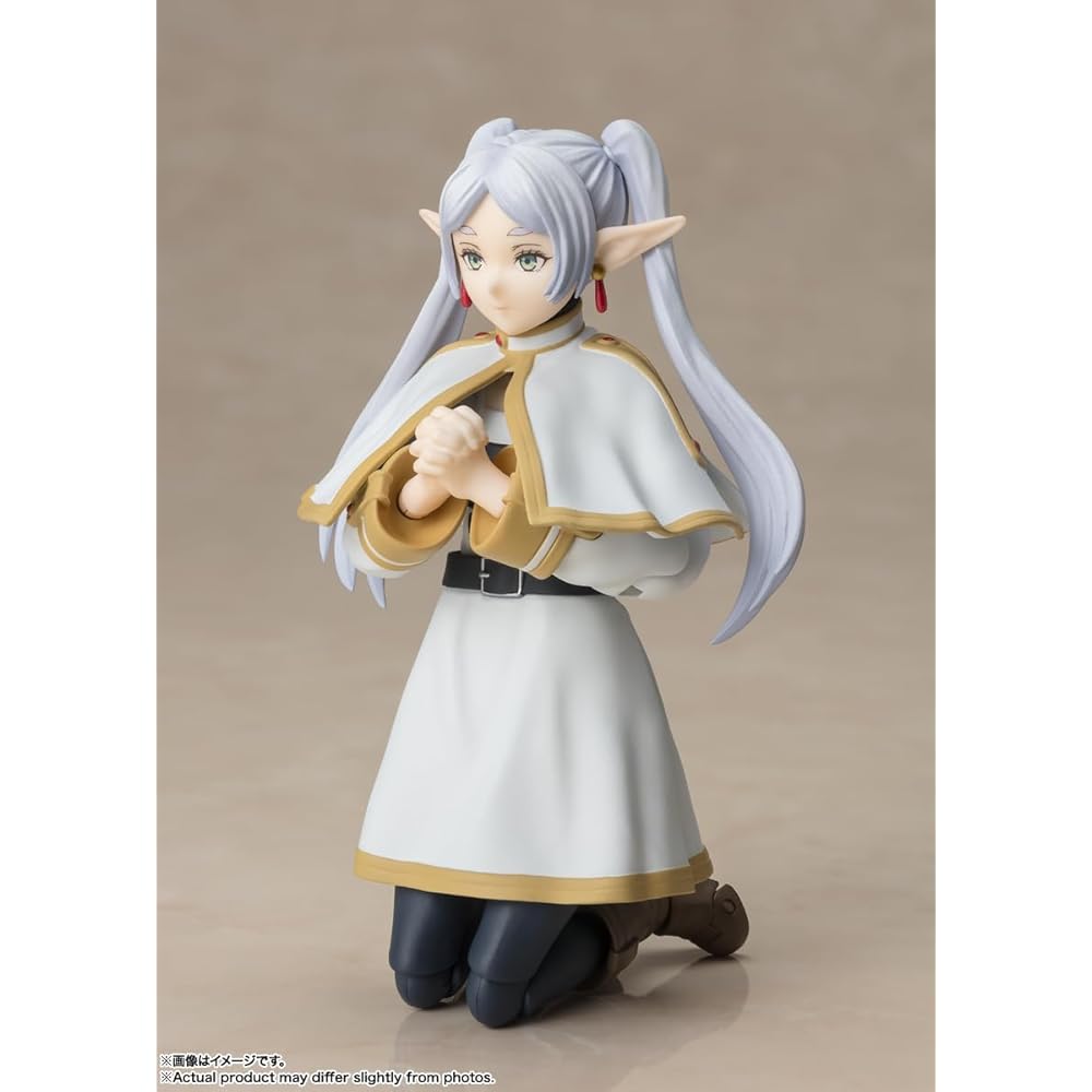 TAMASHII NATIONS S.H. Figuarts Sousou no Frieren Frieren Figure 140mm PVC ABS Painted Action Figure