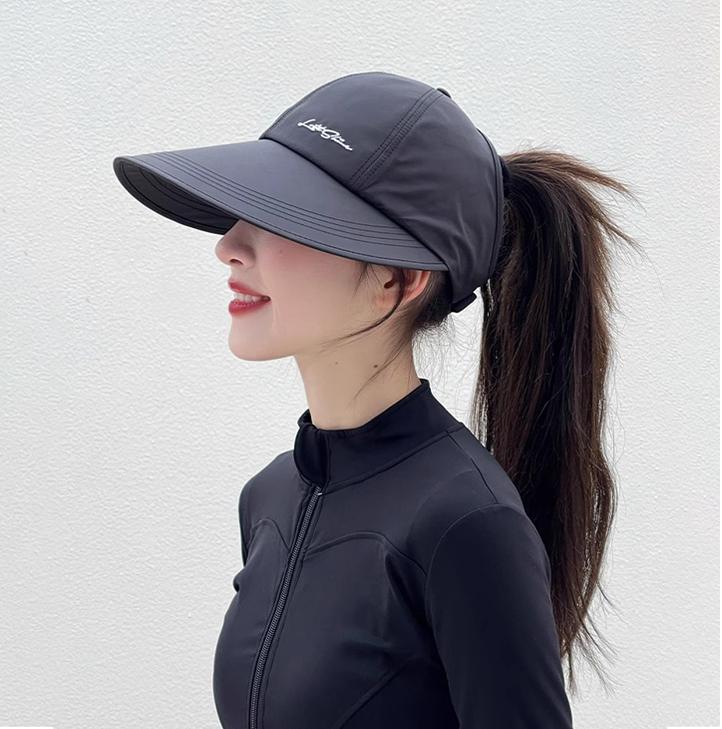 Quick-Drying Large Brim Sun Protection Cap Outdoor Baseball Cap Sports Sunscreen Hat