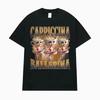 Ballerina Capuchina Grappige Koffie Meme T-shirts Mannen Vrouwen Zomer Pop Vintage Korte Mouw T-shirts Esthetisch Casual Humor T-shirt