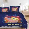 SpongeBob SquarePants Adventure Bedding Set 3 Piece Comforter Cover Gift for Bedroom,Includes No Insertsjt030