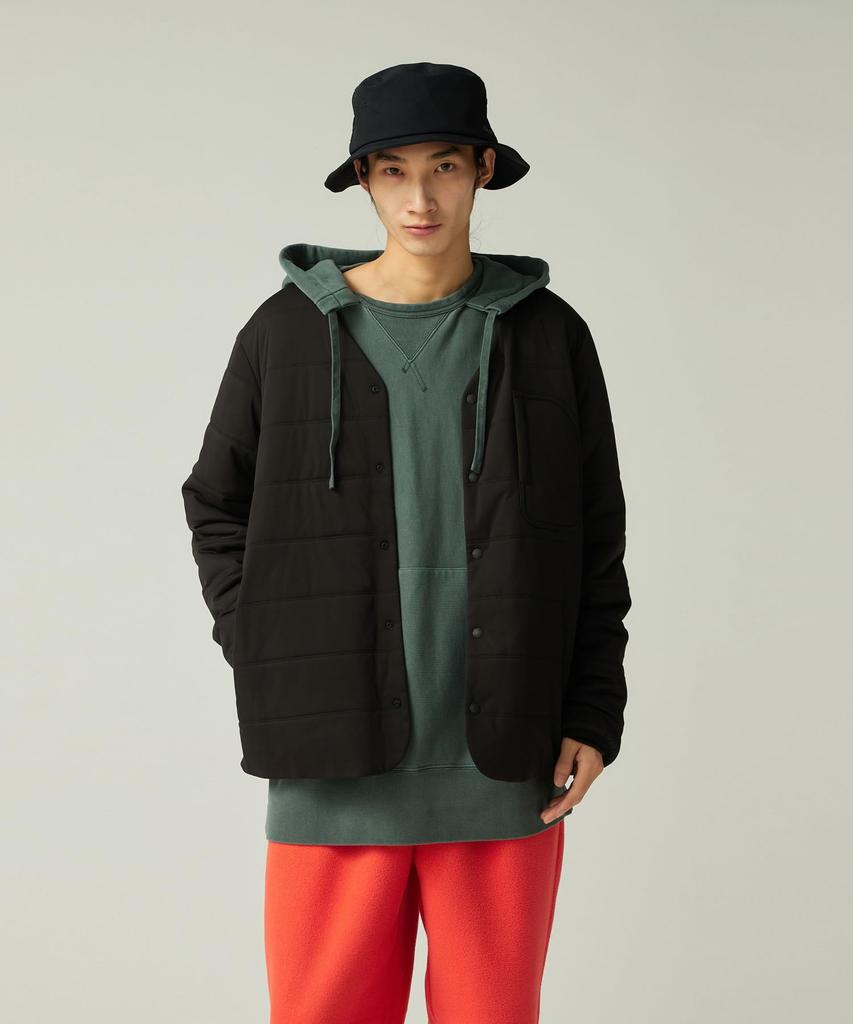 Snow Peak Flexible Insulated Cardigan Size SW-25AU001 (Men's/Women's, BLACK, L)