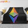 Ethereum 2.0 Eth Crypto Hodler Minimalistic Web3 Nft Merch Ultra-Soft Blanket Quilt Winter Sofa Cover Bed Covers