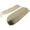 Car Front Door Panel Armrest Cover Interior Door Trims for Toyota Prius 2004-2009 Beige 1 Pair