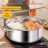 FATTBAO 304 Stainless Steel Divided Hot Pot