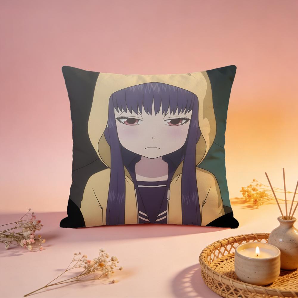 Hot Hhi Score Girling Cushion Cover Comfortable Durable Pillow Cover MultiScene for Home Office Car Sofa