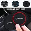 Car Cup Holder Coaster Non Slip Pad Mat Interior Decor Accessories For Mazda 3 6 CX5 2 CX3 CX9 MX5 RX8 Axela Demio Atenza MS