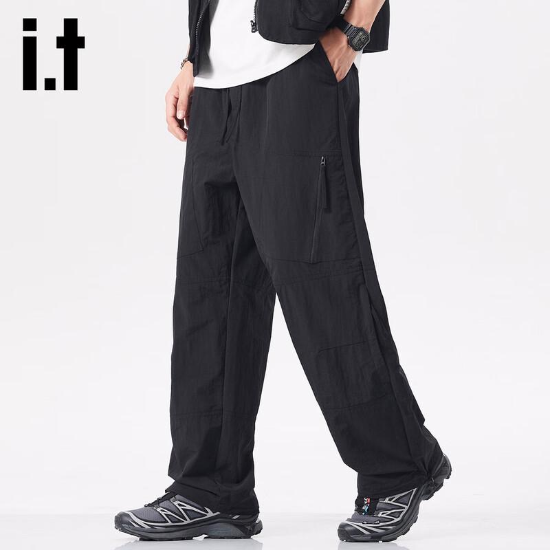 Izzue It Men's Versatile Straight Fit Casual Pants