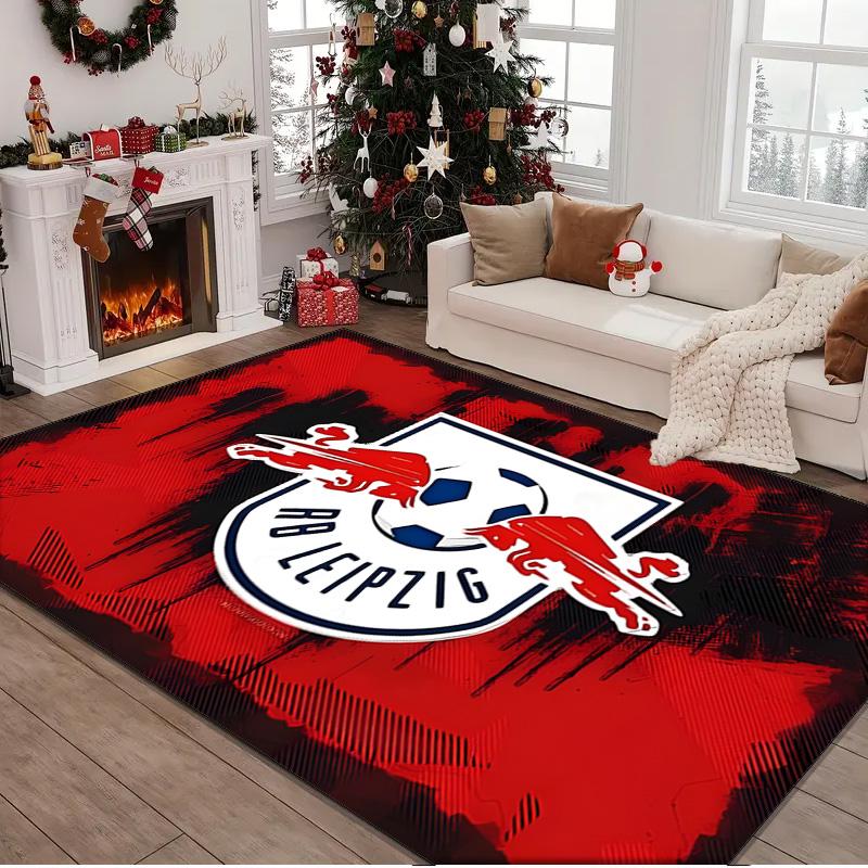 1PC Rug Rb FootballCrest Design Carpet, Chair Rug,Area Rug for Office Bedroom Living Rooms Bedroom, Doormat Decor Christmas Fan Gifts