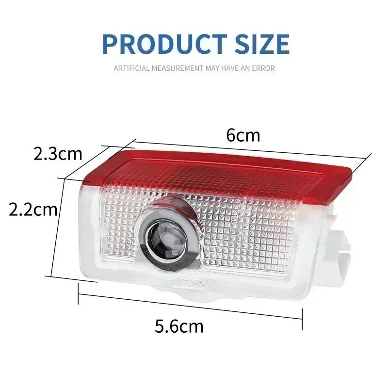 CQO1 2PCS LED Car Door HD Laser Projector Lights Door Welcome Lamp Mercedes Benz Amg A C E GLC GLA GLE W205 W212 W213 X253 X156 W166