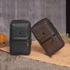 Sac banane en cuir pour téléphone portable pour homme – Sac banane vertical décontracté pour le sport